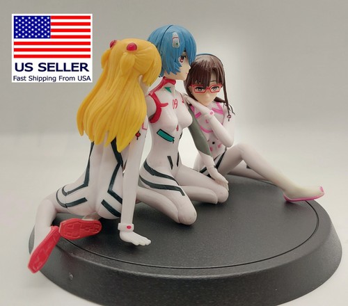 Anime Evangelion Figuren Eva Ayanami Rei Battle Suit Asuka Langley Soryu Neon - Bild 10 von 24