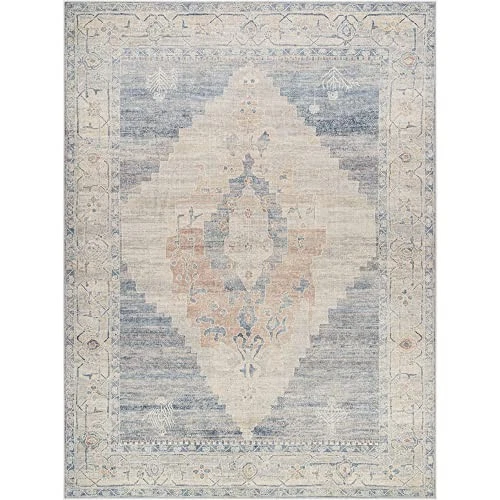 x Becki Owens Luca Medallion Area Rug , 3'11" x 5'7", Pewter - Image 4 of 4