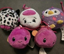 Pikmi Pops Surprise Mini Bean Bag Plush Animals Lot of 5