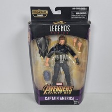 Marvel Legends Avengers Infinity War Captain America BAF Thanos NEW Box Wear