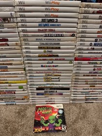 Nintendo Wii HUGE 87 video game lot many CIB, 8 sealed good titles RPG, action,+