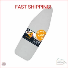 SAVUK Ironing Board Cover and Pad Standard Size 18x49 inch,Large Extra Wide, Adj