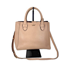 Kate Spade New York Carter Street Kylie Satchel Dusty Pink Pebbled Leather Purse