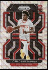 2021-22 Panini Prizm #324 Josh Christopher Silver Wave