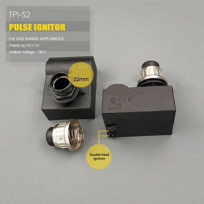 DHLG12 Impulszünder Batterie Firing Zweiköpfig Zünder Feuerwaffe für Oven/Gril