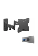 VIVO Full Motion Wall Mount for up to 49 inch LCD LED TV and Computer Monitor