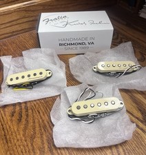 Fralin Strat Pickups Set Vintage Hot Stock Guitar Aged White