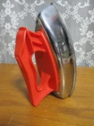 Vintage Wolverine Toy Pretend Iron Childs Toy Tin Plastic Red Handle