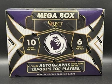 2024-25 Panini Select Premier League Soccer Hobby Mega Box (Green Fluorescent!)