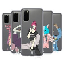 HEAD CASE DESIGNS BANJEE GRUNGE FASHION SOFT GEL CASE FOR SAMSUNG PHONES 1