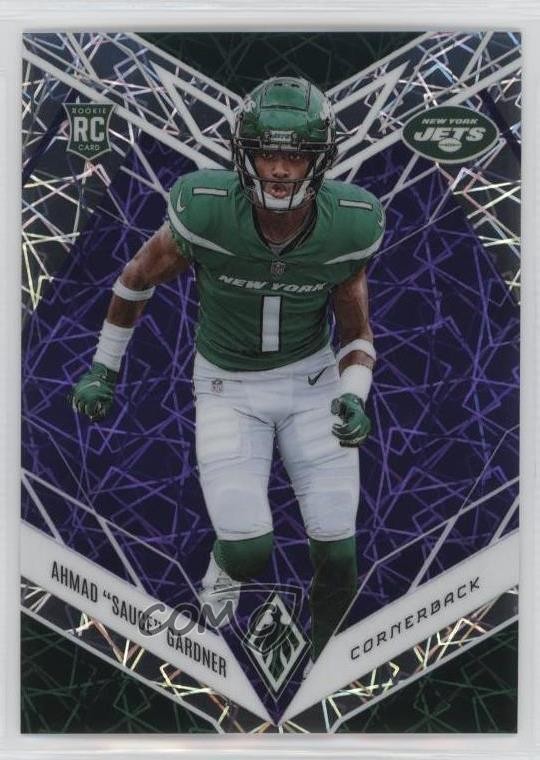 2022 Phoenix Rookies Purple Lazer 41/99 Ahmad Gardner Sauce #128 Rookie RC 0u8k
