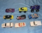 Hot Wheels / Ertl Cars Lot of 9  Vintage. Porsche Trans-Am Crash Test Vehicle
