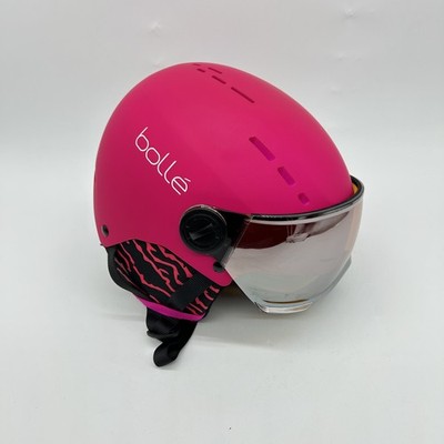 Bollé - Quiz-Visier, Hot Pink Matte, Orange Gun Visor Cat. 2, Extra Small, Schne