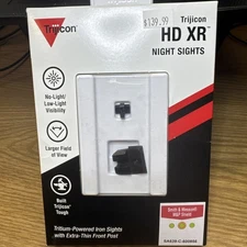 Trijicon HD XR Night Sight Set Orange Front S&W Shield .40 .45 - SA639-C-600856