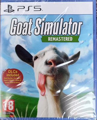 Goat Simulator Remastered PS5 Brandneu Sealed | Inklusive Alle DLC | PEGI 18