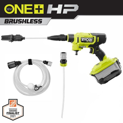#ad #ad RYOBI ONE HP 18V Brushless EZClean 600 PSI 0.7 GPM Cordless Cold Water Power $77.99