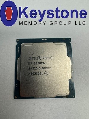 Intel  Xeon  Processor E3-1270 v6 8M Cache, 3.80 GHz SR326 *km