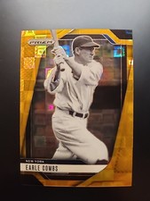 Earle Combs 2025 Panini Prizm #276 Premium Box Set Gold Pandora Prizm #/4 NYY