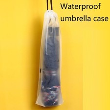 3PCS Rain Umbrella Cover Bag Cover for Waterproof Translucent Plastic Reusable