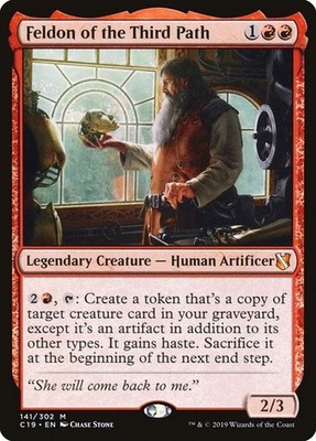 NM Feldon of the Third Path, MTG, Commander 2019, Magic the Gathering, 141