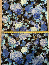 Escapade Butterfly Flowers CM3791 Multi Timeless Durable Cotton Fabric