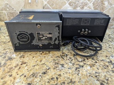Vintage Crown D150 Dual Channel Power Amplifier | eBay