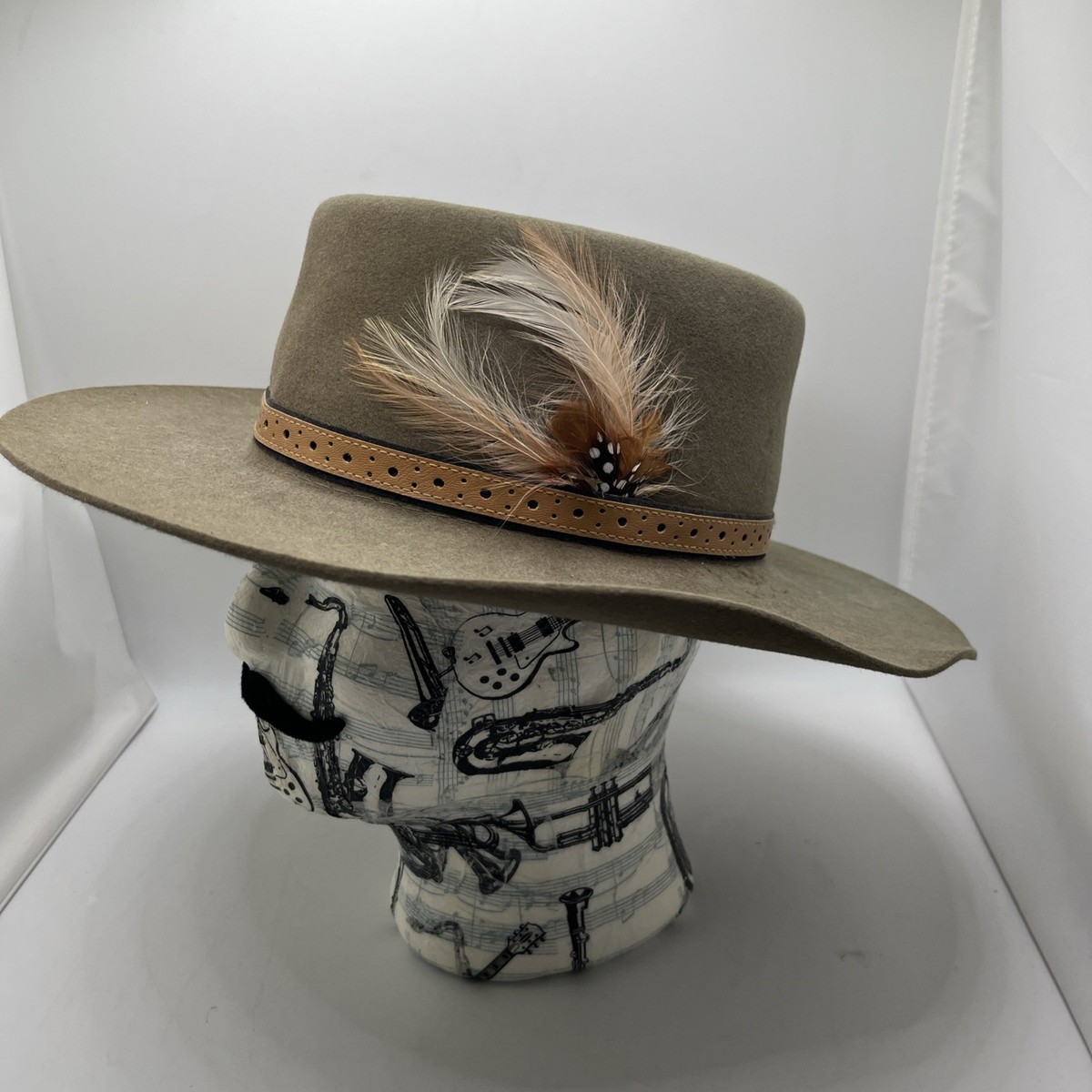 Statesman Big Australian 100% Pure Rabbit Fur Felt Cowboy Hat