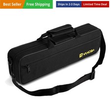 Flute Case Carrying Bag Waterproof Lightweight for 16 Holes Flute C Foot with...