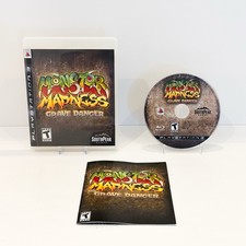 Monster Madness: Grave Danger (Sony PlayStation 3, 2008) CIB Clean DISC + Manual