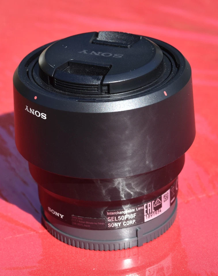 Objectif SONY  FE 50 mm F 1.8 (SEL50F18) full frame - Photo 2/4