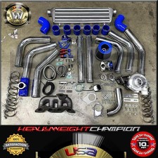 D17 Turbocharger 25psi For 01-05 Honda Civic 1.7l Sohc Dx Lx Ex Gx Turbo Kit Ch