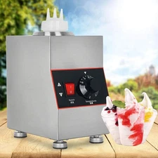 1-4 Pan Commercial Electric Sauce Warmer, Hot Fudge Warmer Cheese Sauce Warmer