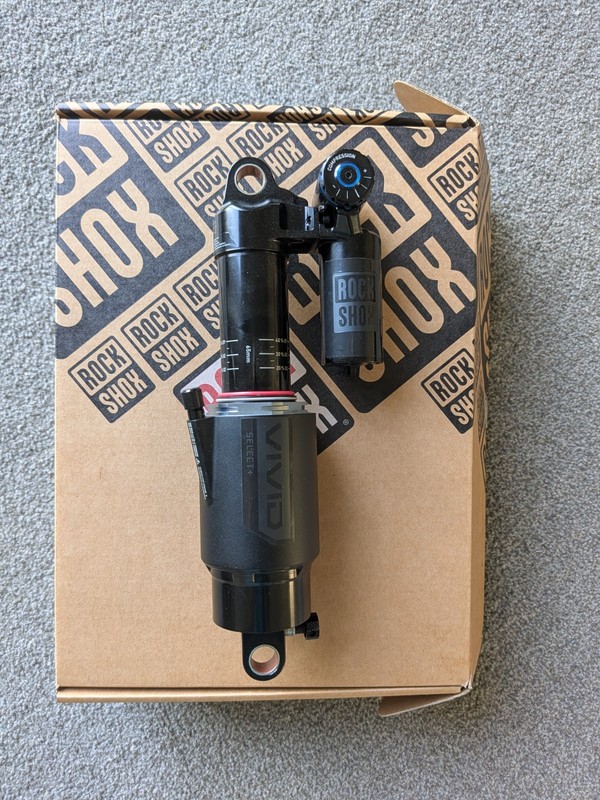 Rockshox Vivid Select + rear shock 230x65mm - vgc