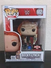 Becky Lynch 2 Belts - Funko Pop! WWE Vinyl Figure Target Con Exclusive #102 w/pr