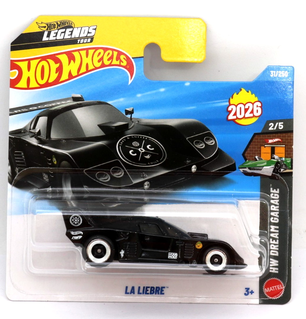 Hot Wheels La Liebre Legends Tour Dream Garage 1/64 Scale Die-cast Model Toy Car