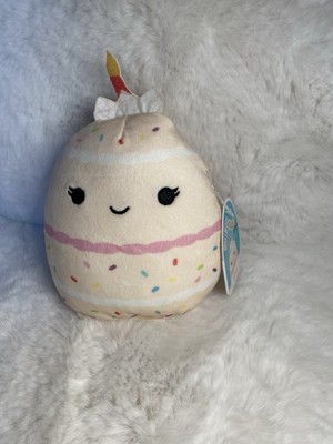 NWT Squishmallow Dorina the Birthday Cake Plushie - Snack Squad 5'' Plush Toy  