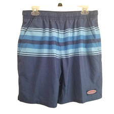 Vineyard Vines Board Shorts Mens Small Swim Trunks Blue Pockets 7" Inseam