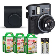 Fujifilm Instax Mini 41 Camera Black w/ Case 60 Mini Film