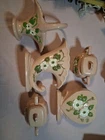 Vintage 1946 Hull Art Pottery ROSELLA  Lot - 5 Pieces