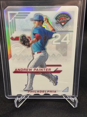 2025 Panini Prospect Edition #56 Andrew Painter Ticket Stub Holo Prizm #8/24