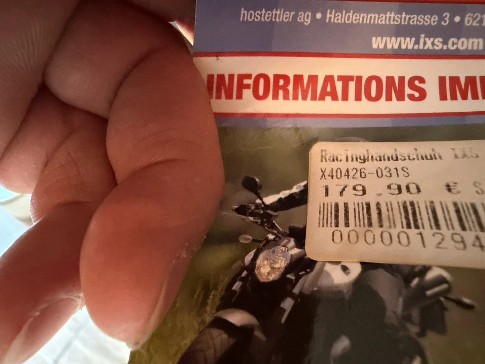 Motorrad Handschuhe Neu Leder Biker Handschuhe - Bild 2 von 4