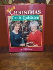 Aleene's Christmas Craft Quickies Vintage Holiday Decorations Tips Gift Patterns