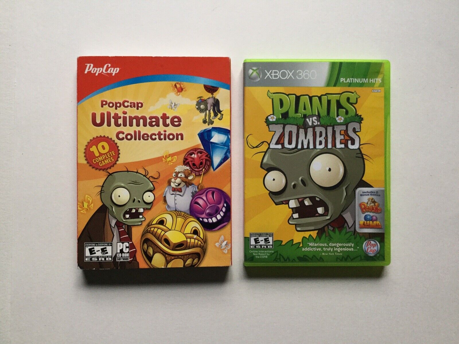 Jogo Plants vs. Zombies + Peggle + Zuma - Xbox 360 - MeuGameUsado