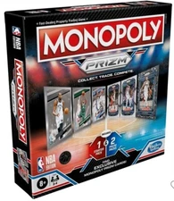 2022-23 Monopoly Prizm Trading Card Board Game NBA - SEALED IN HAND READY 2 SHIP