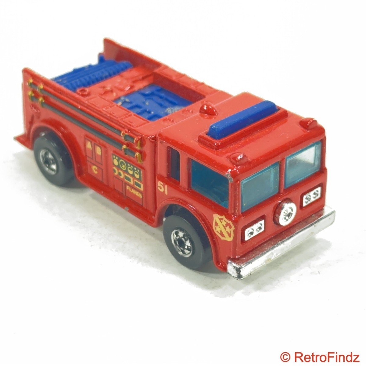 Hot Wheels Fire-Eater 赤い消防車 1976 FIRE Eater ENGINE HOT WHEELS Vintage Metro 122 Truck