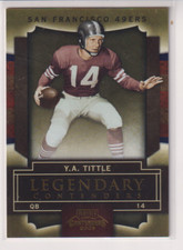 Y.A. Tittle 2009 Contenders Football Legendary Card # 64 $1.00 Shipping # 33/100