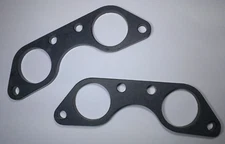 INTAKE MANIFOLD BLOCK GASKETS PAIR VOLKSWAGEN T2 BUS 1975-1979 VANAGON 1980-1983