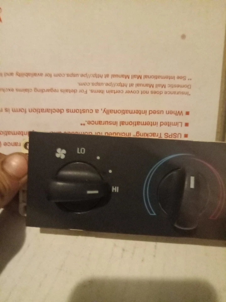 1992 1993 1994 1995 Ford Taurus Sable calor ar condicionado temperatura controle climático - Imagem 2 de 4