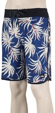 Quiksilver Surfsilk Scallop 19" Boardshorts - Monaco Blue - New