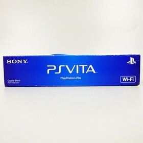 SONY Playstation PS Vita PCH-1000 ZA01 Black Wi-fi Model Console Japan NEW